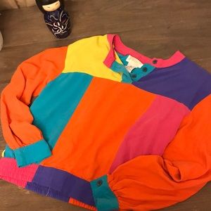 Color-block top